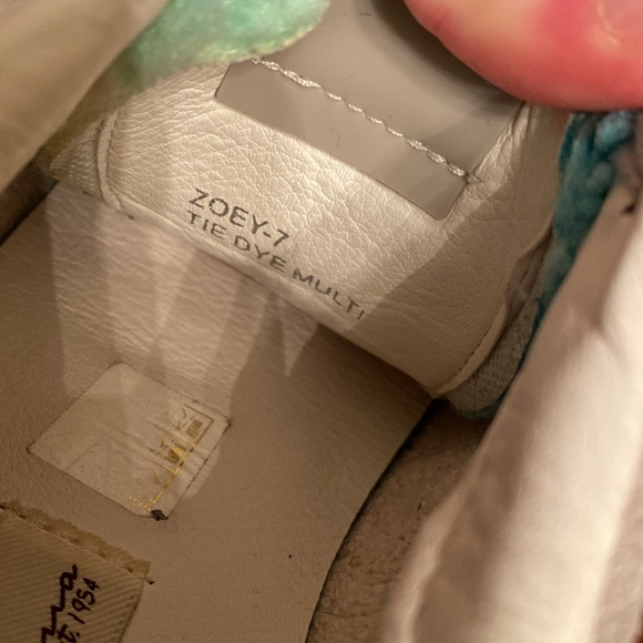 Vintage Havana Zoey Faux Shearling Trim Sneaker US 7 - Picture 10 of 10